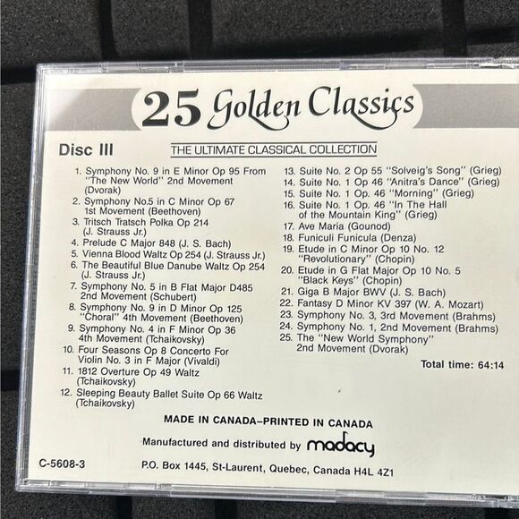 ANTONIO VIVALDI - 100 Golden Classics  Collection 4+hr 4 CD used 0124 - Picture 6 of 7